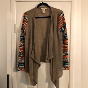 NWOT Aztec Cardigan